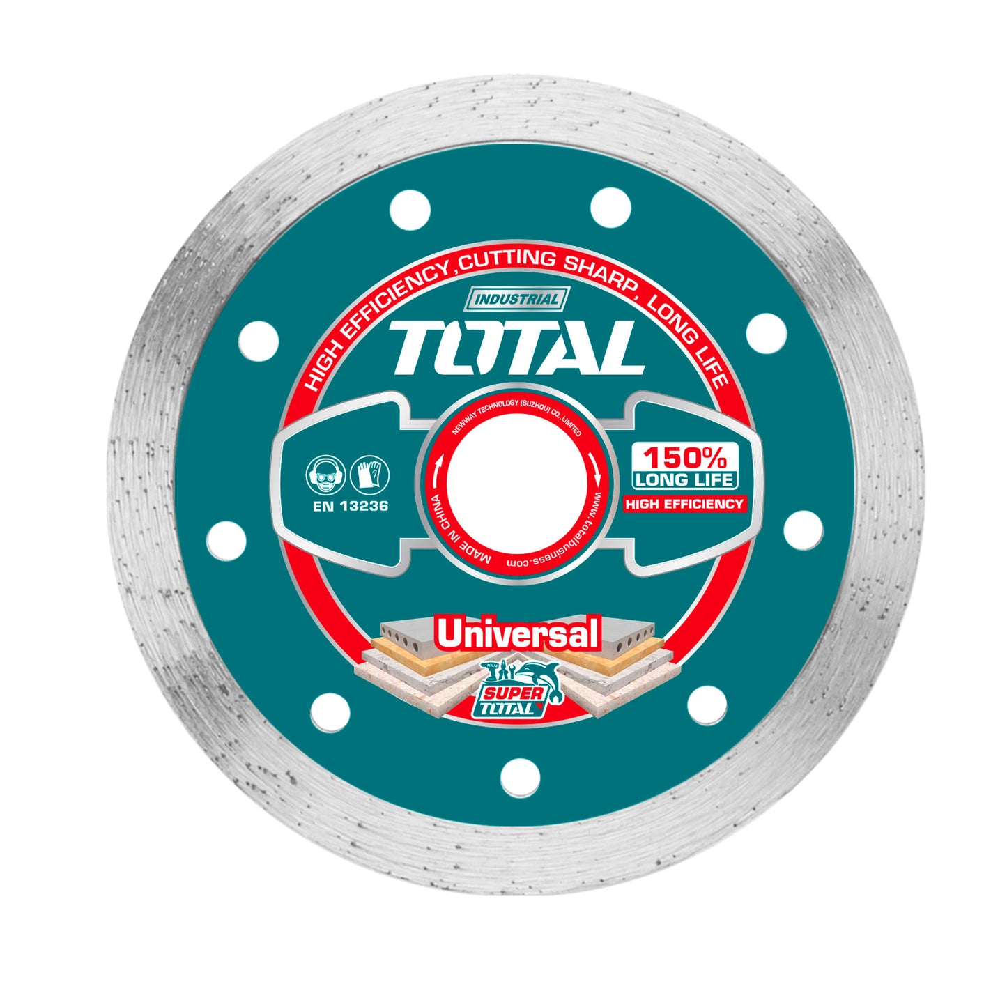 Dijamantni disk 115×22,2mm, 10mm / INDUSTRIAL (TAC2121151)