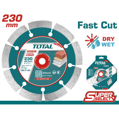 Dijamantna rezna ploča 230 mm / INDUSTRIAL (TAC21123012)