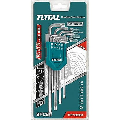 9-dijelni set Torx ključeva EXTRA-LONG / INDUSTRIAL (THT106391)